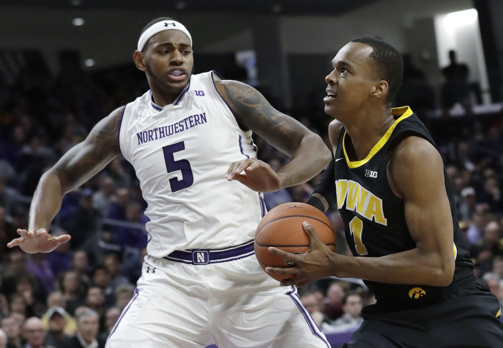 Iowa Northwestern Basketball